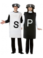Couple Costume Salt and Pepper Costume - Adult Food Costumes